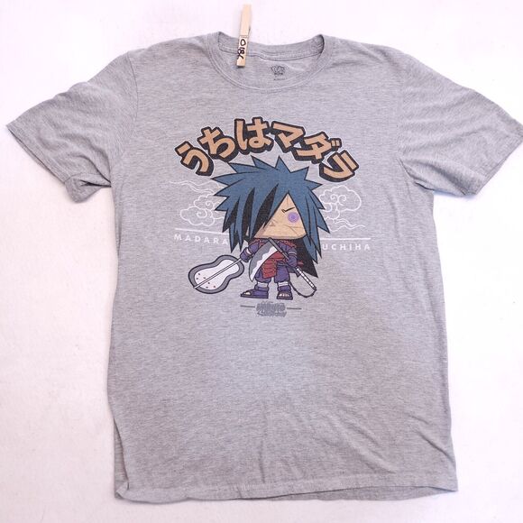 Funco Pops Naruto Casual Graphic T Shirt Adult Mens Size Medium M Gray - Picture 2 of 9